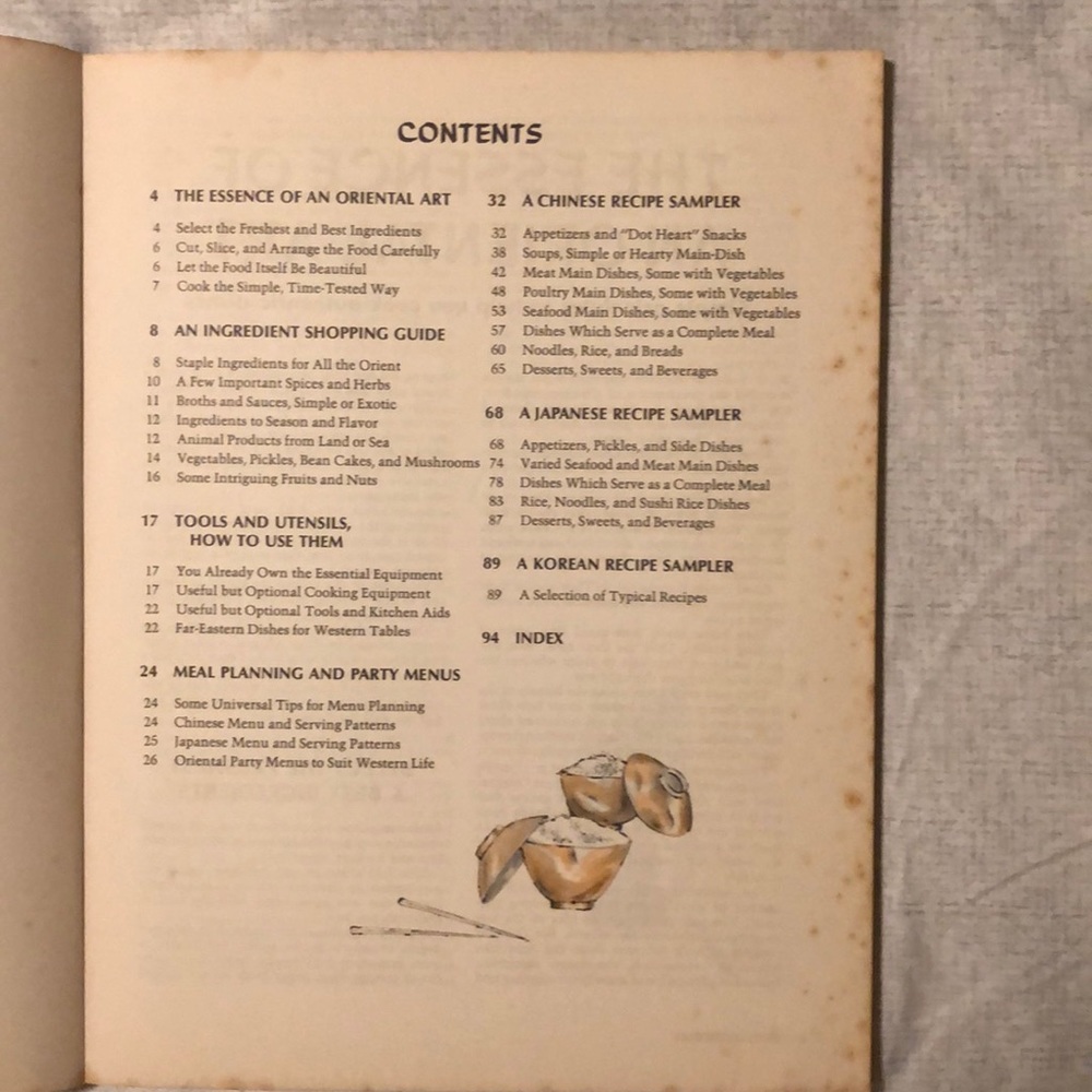 Vintage Sunset ORIENTAL COOKBOOK - Picture 3 of 6